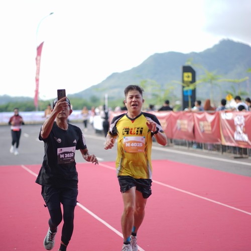 Race photo from KEDIRI HALF MARATHON 2026