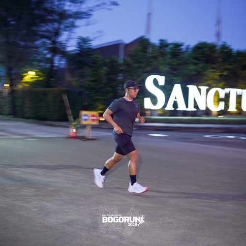 Race photo from BOGORUN 2026