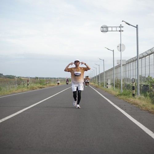 Race photo from KEDIRI HALF MARATHON 2026