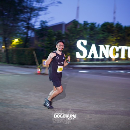 Race photo from BOGORUN 2026