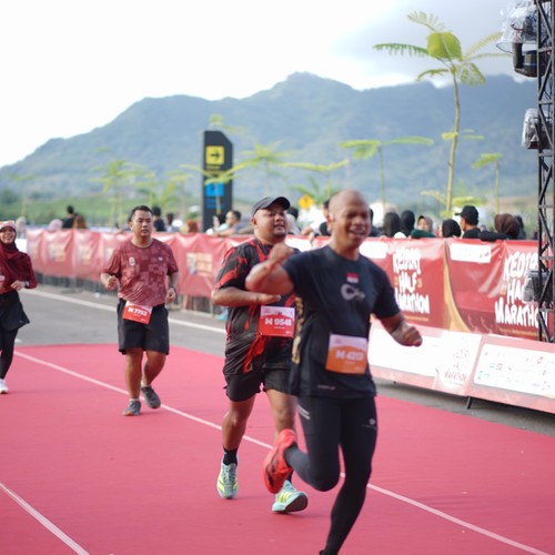 Race photo from KEDIRI HALF MARATHON 2026