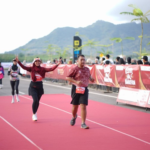 Race photo from KEDIRI HALF MARATHON 2026