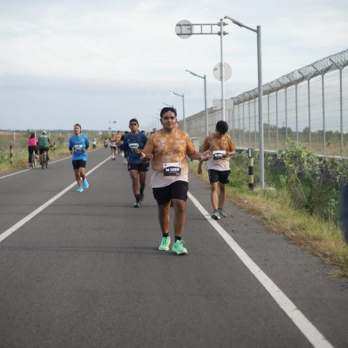 Race photo from KEDIRI HALF MARATHON 2026