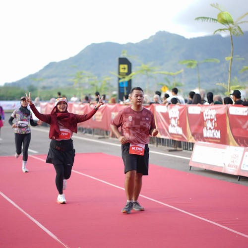 Race photo from KEDIRI HALF MARATHON 2026