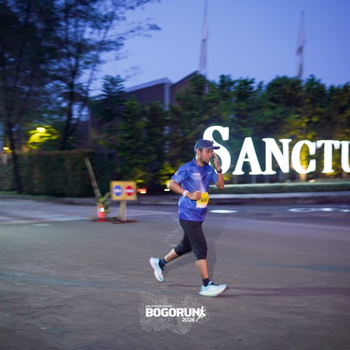 Race photo from BOGORUN 2026