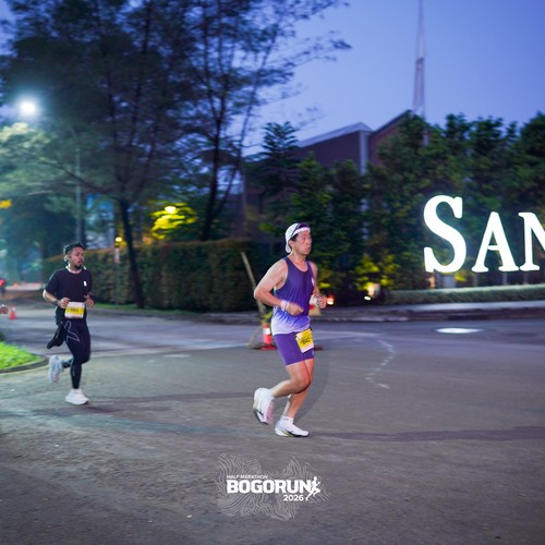 Race photo from BOGORUN 2026