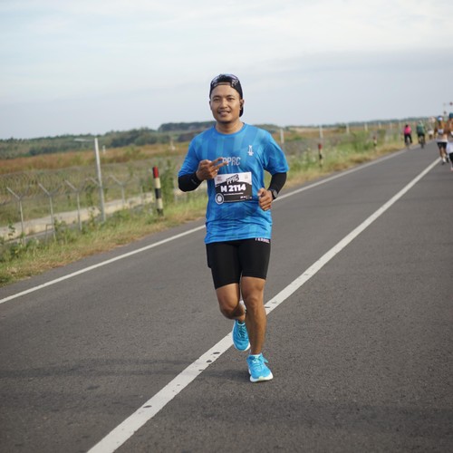 Race photo from KEDIRI HALF MARATHON 2026