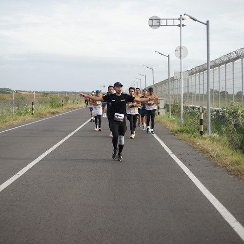 Race photo from KEDIRI HALF MARATHON 2026