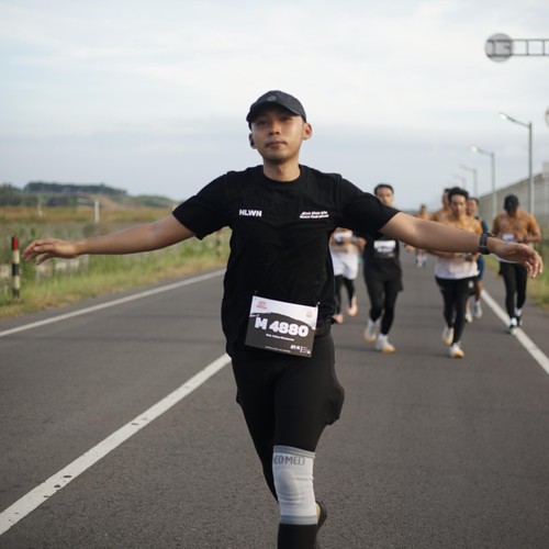 Race photo from KEDIRI HALF MARATHON 2026