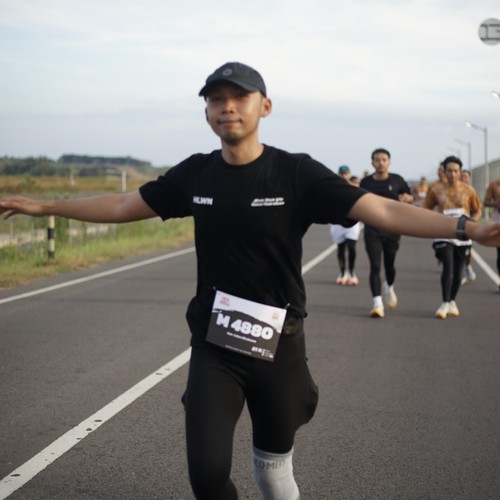 Race photo from KEDIRI HALF MARATHON 2026