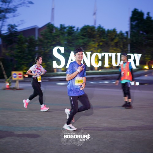 Race photo from BOGORUN 2026