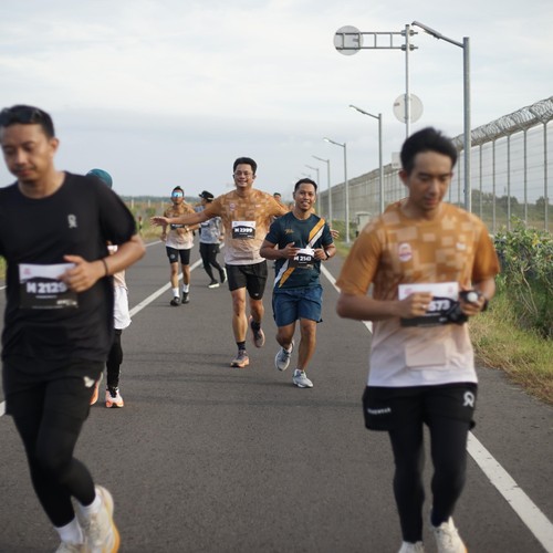 Race photo from KEDIRI HALF MARATHON 2026