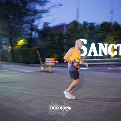 Race photo from BOGORUN 2026