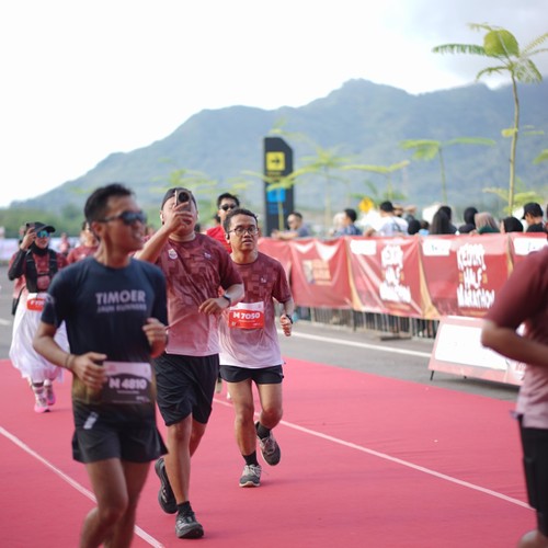 Race photo from KEDIRI HALF MARATHON 2026