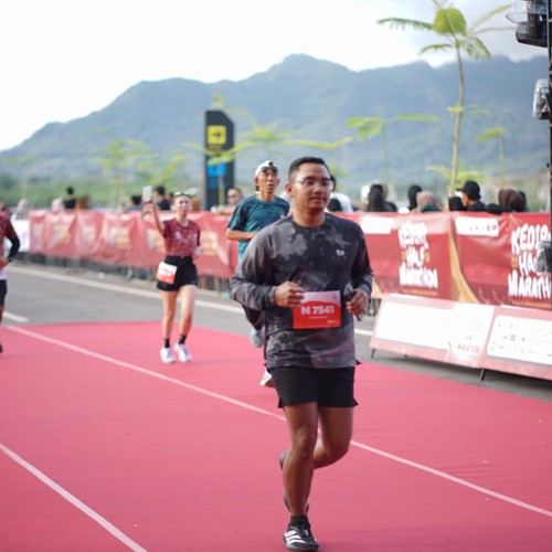 Race photo from KEDIRI HALF MARATHON 2026