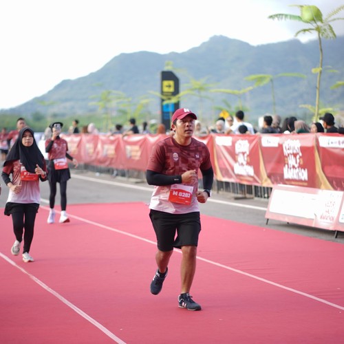 Race photo from KEDIRI HALF MARATHON 2026