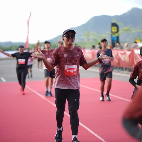 Race photo from KEDIRI HALF MARATHON 2026