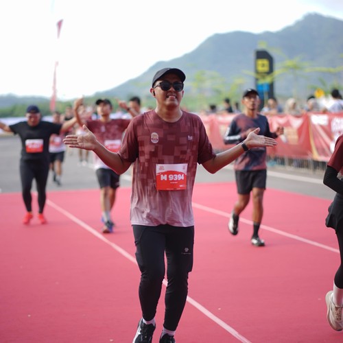 Race photo from KEDIRI HALF MARATHON 2026