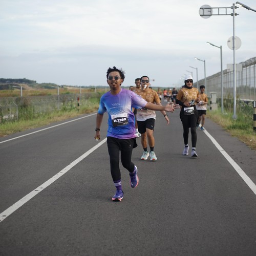 Race photo from KEDIRI HALF MARATHON 2026