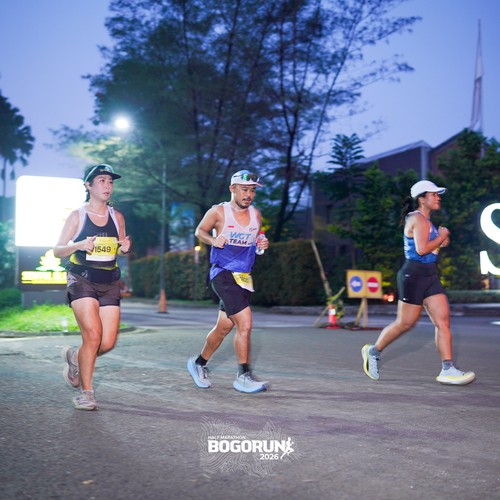 Race photo from BOGORUN 2026