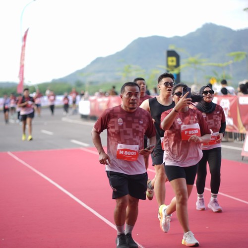 Race photo from KEDIRI HALF MARATHON 2026