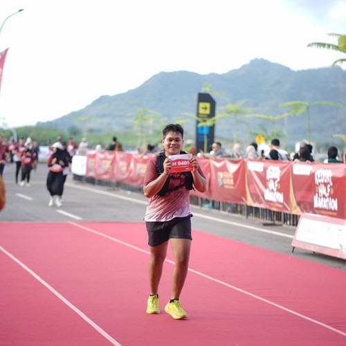 Race photo from KEDIRI HALF MARATHON 2026