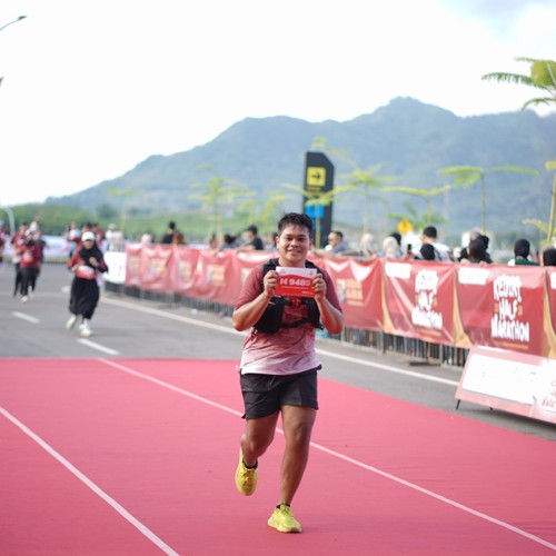 Race photo from KEDIRI HALF MARATHON 2026