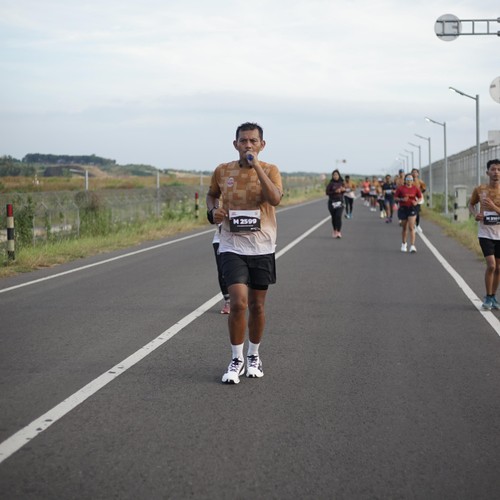 Race photo from KEDIRI HALF MARATHON 2026