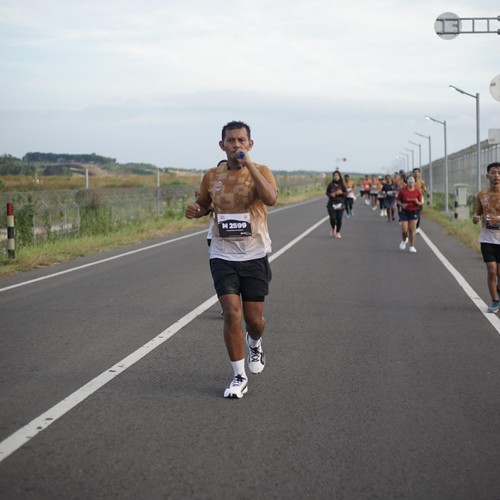 Race photo from KEDIRI HALF MARATHON 2026