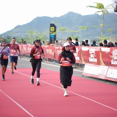 Race photo from KEDIRI HALF MARATHON 2026