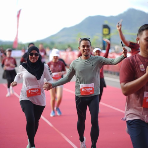 Race photo from KEDIRI HALF MARATHON 2026