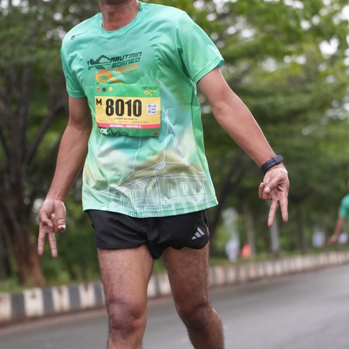 Race photo from ARUTMIN BORNEO RUN 2025