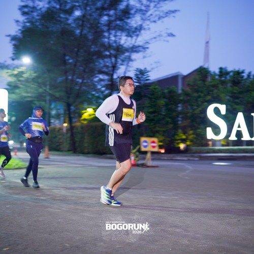 Race photo from BOGORUN 2026