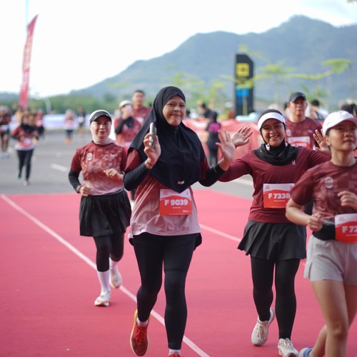 Race photo from KEDIRI HALF MARATHON 2026