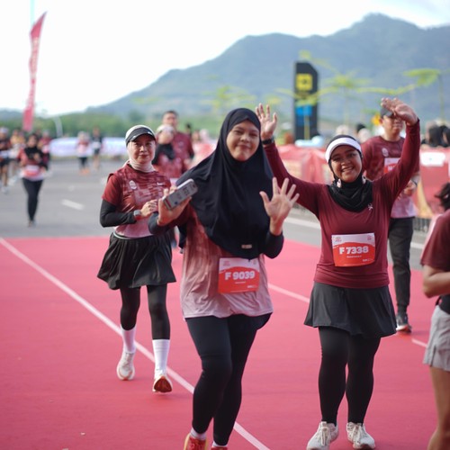 Race photo from KEDIRI HALF MARATHON 2026