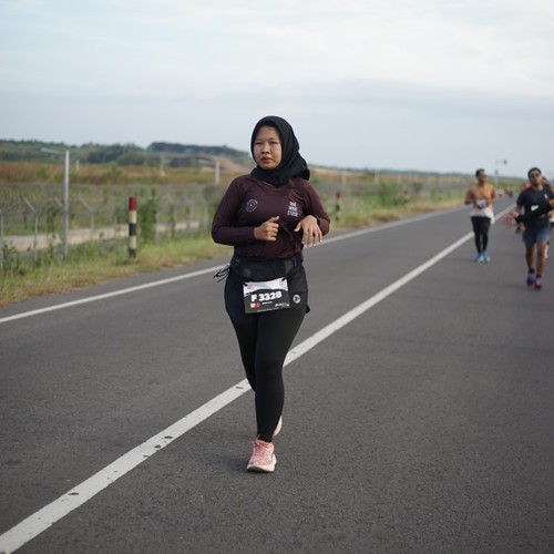 Race photo from KEDIRI HALF MARATHON 2026