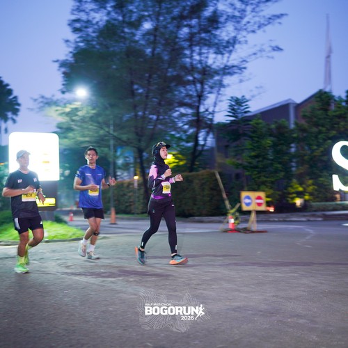 Race photo from BOGORUN 2026