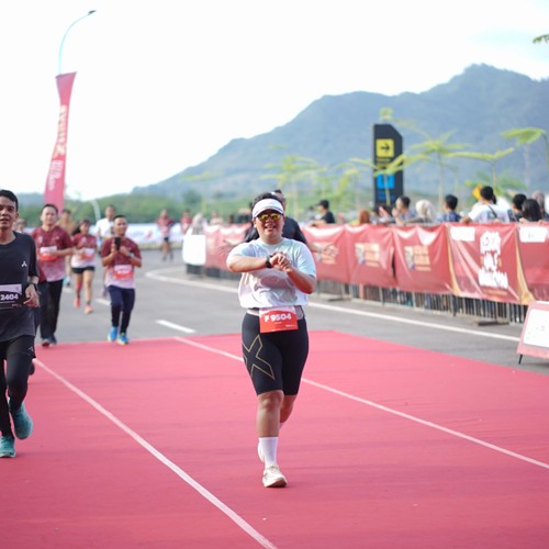 Race photo from KEDIRI HALF MARATHON 2026