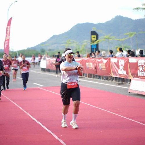 Race photo from KEDIRI HALF MARATHON 2026