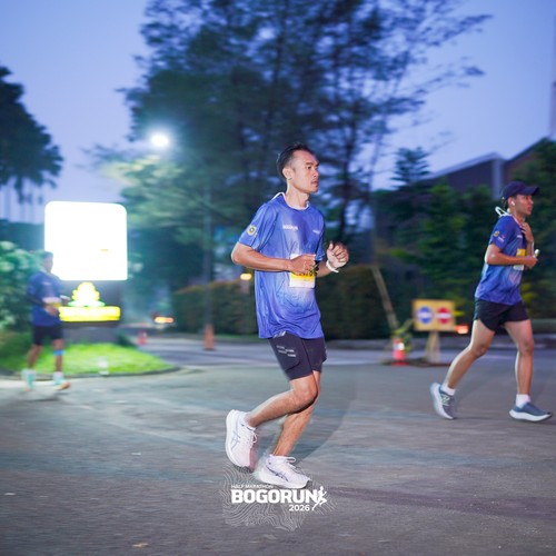 Race photo from BOGORUN 2026