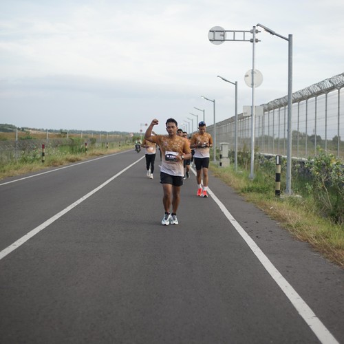 Race photo from KEDIRI HALF MARATHON 2026