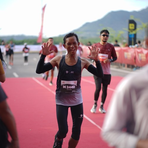 Race photo from KEDIRI HALF MARATHON 2026