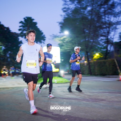 Race photo from BOGORUN 2026