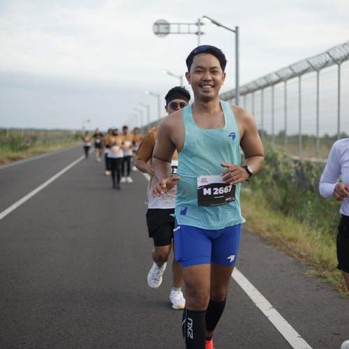 Race photo from KEDIRI HALF MARATHON 2026