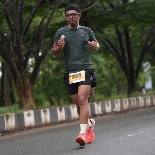 Race photo from ARUTMIN BORNEO RUN 2025
