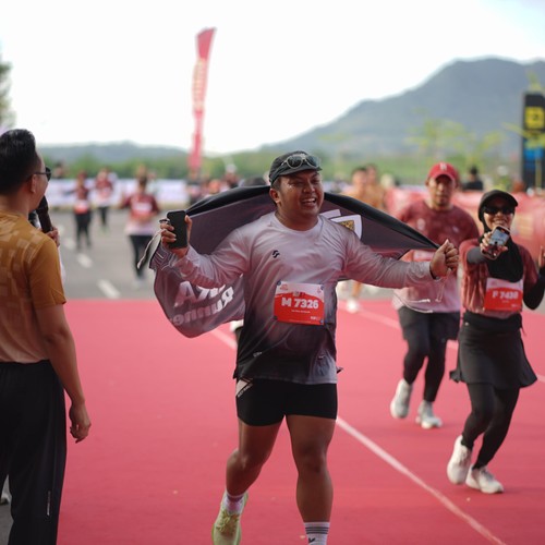 Race photo from KEDIRI HALF MARATHON 2026