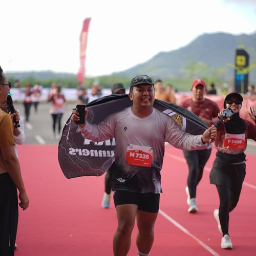 Race photo from KEDIRI HALF MARATHON 2026
