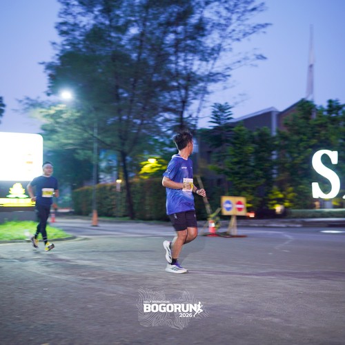 Race photo from BOGORUN 2026