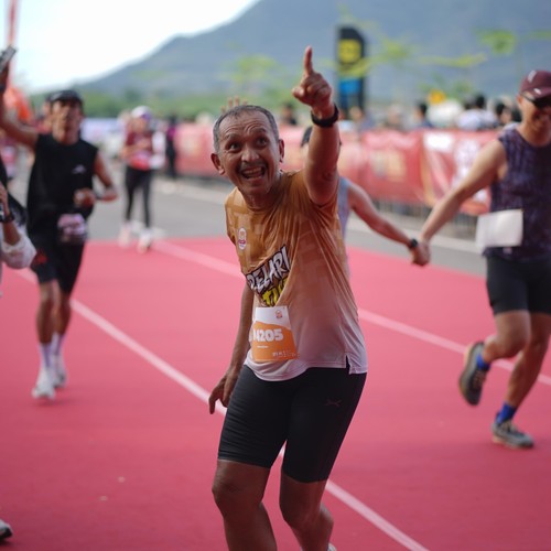 Race photo from KEDIRI HALF MARATHON 2026