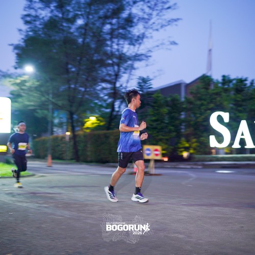 Race photo from BOGORUN 2026